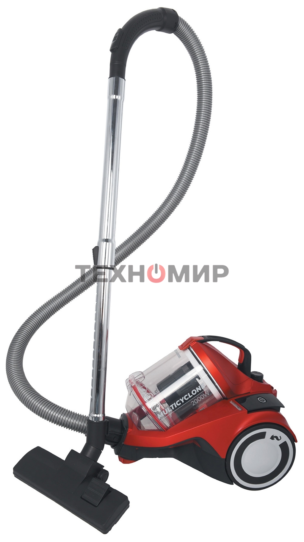 Пылесос Starwind SCV2081 красный/черный, 350/2000 Вт, уборка сухая, пылесборник контейнер 3.5 л