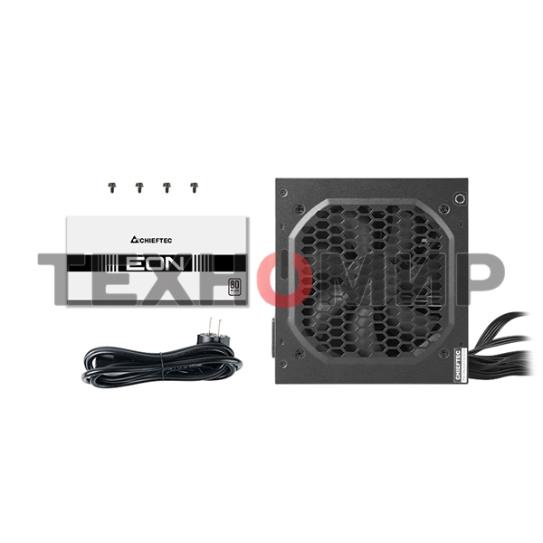 Блок питания Chieftec Eon ZPU-500S, 500Вт, 80 PLUS, 120мм, черный