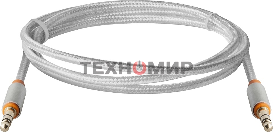 Кабель аудио Defender 3.5мм 1.2M Jack M- Jack M белый