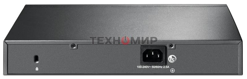 Коммутатор TP-Link JetStream 10-Port Gigabit Smart Switch with 8-Port PoE+, 8× Gigabit PoE+ Ports, 2× Gigabit SFP Slots, 802.3at/af, 150 W PoE Power, 1U 13-inch Rack-mountable Steel CaseIntegration with Omada SDN Controller, 802.1Q VLAN, STP/RSTP/MSTP, IG