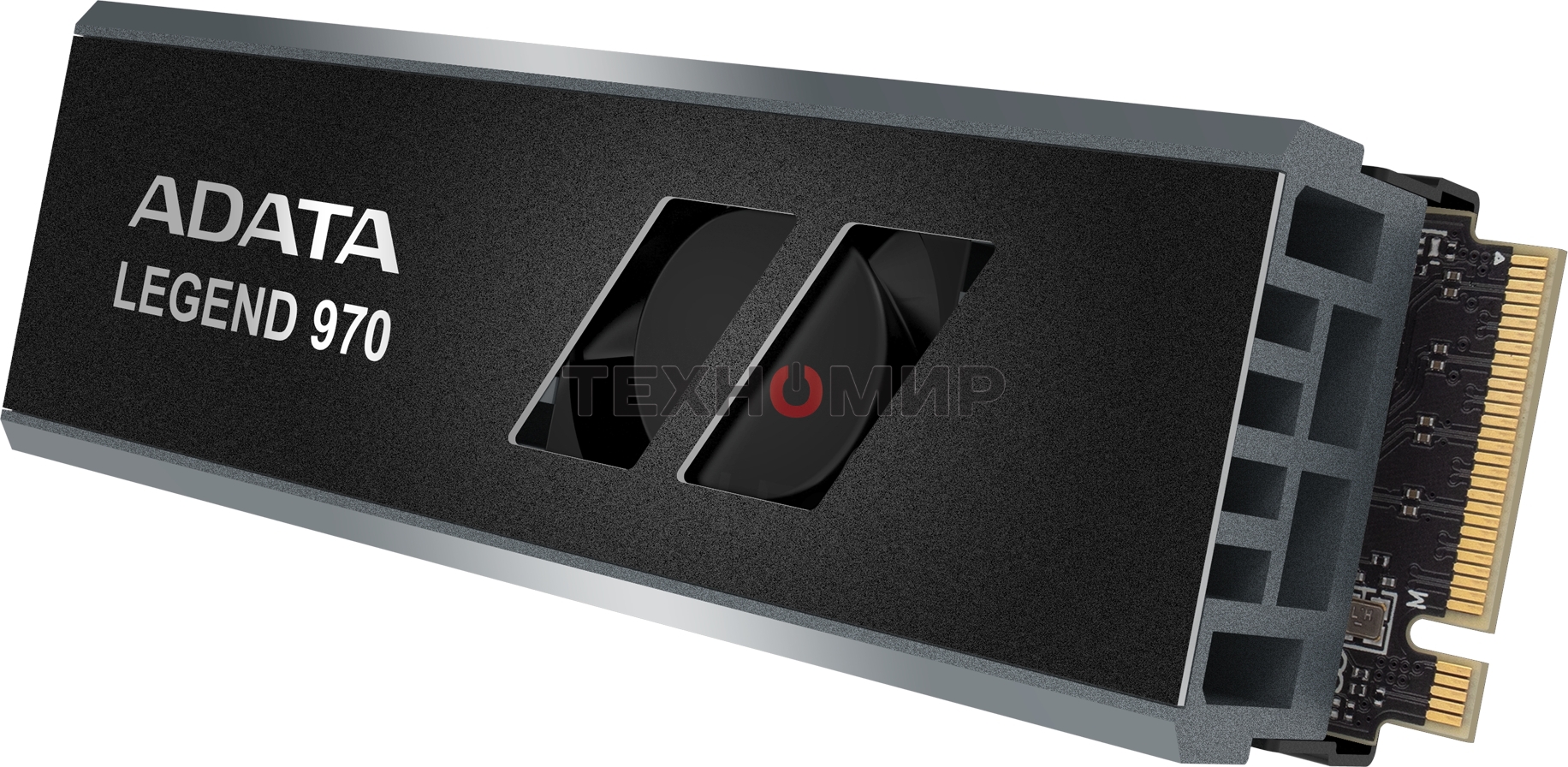 Накопитель SSD ADATA LEGEND 970, 2Tb, PCIe 5.0 x4, M.2 2280, NVMe, R/W 10000/10000, с радиатором