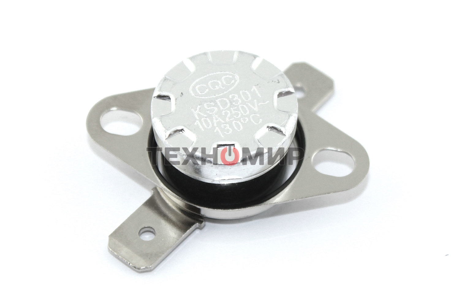 Термостат биметаллический KSD301 10А/130 С нормально разомкнутый