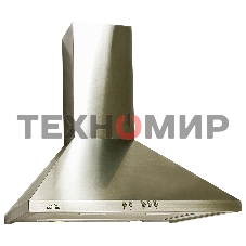 Вытяжка каминная Elikor Оптима 50Н-400-К3Л нержавеющая сталь, 50 см, 400 куб. м/ч, 55 дБ