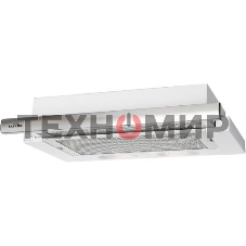 Вытяжка встраиваемая Elikor Интегра 50П-400-В2Л белый/нержавеющая сталь, 50 см, 400 куб. м/ч, 57 дБ