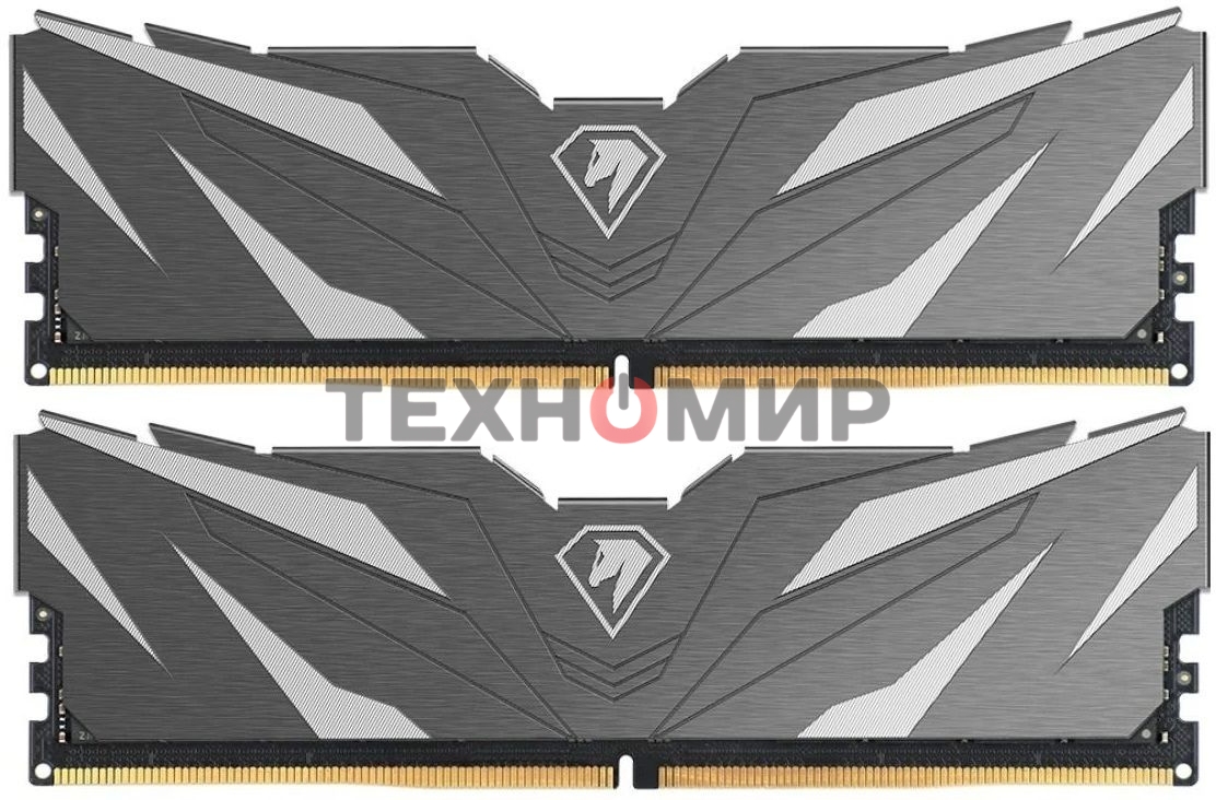 Оперативная память NETAC, DDR4, 16GB (2x8GB), 3200MHz, CL16, DIMM, с радиаторами, черный