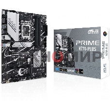Материнская плата ASUS PRIME H770-PLUS, LGA 1700, Intel H770, 4xDDR5, 4xSATA, 3xM.2 PCIe 4.0 x4, 1xPCIe 5.0 x16, 2xPCIe 4.0 x4, 1xHDMI, 1xDP, 1xUSB-C 3.2 Gen 2, 2xUSB 3.2 Gen 2, 3xUSB 3.2 Gen 1, 1x 2.5Gb LAN, 3x3.5 мм, 7.1, ATX