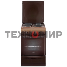 Плита электрическая Gefest 5140 0001 коричневый, конфорок 3 шт, духовка 55 л, 50 см x 85 см x 58.5 см