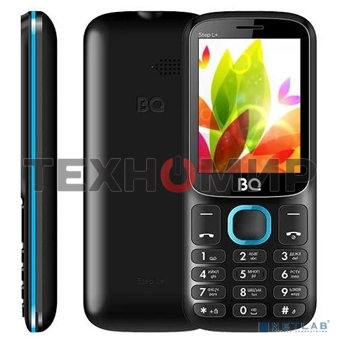 Мобильный телефон BQ 2440 Step L+ черный/синий