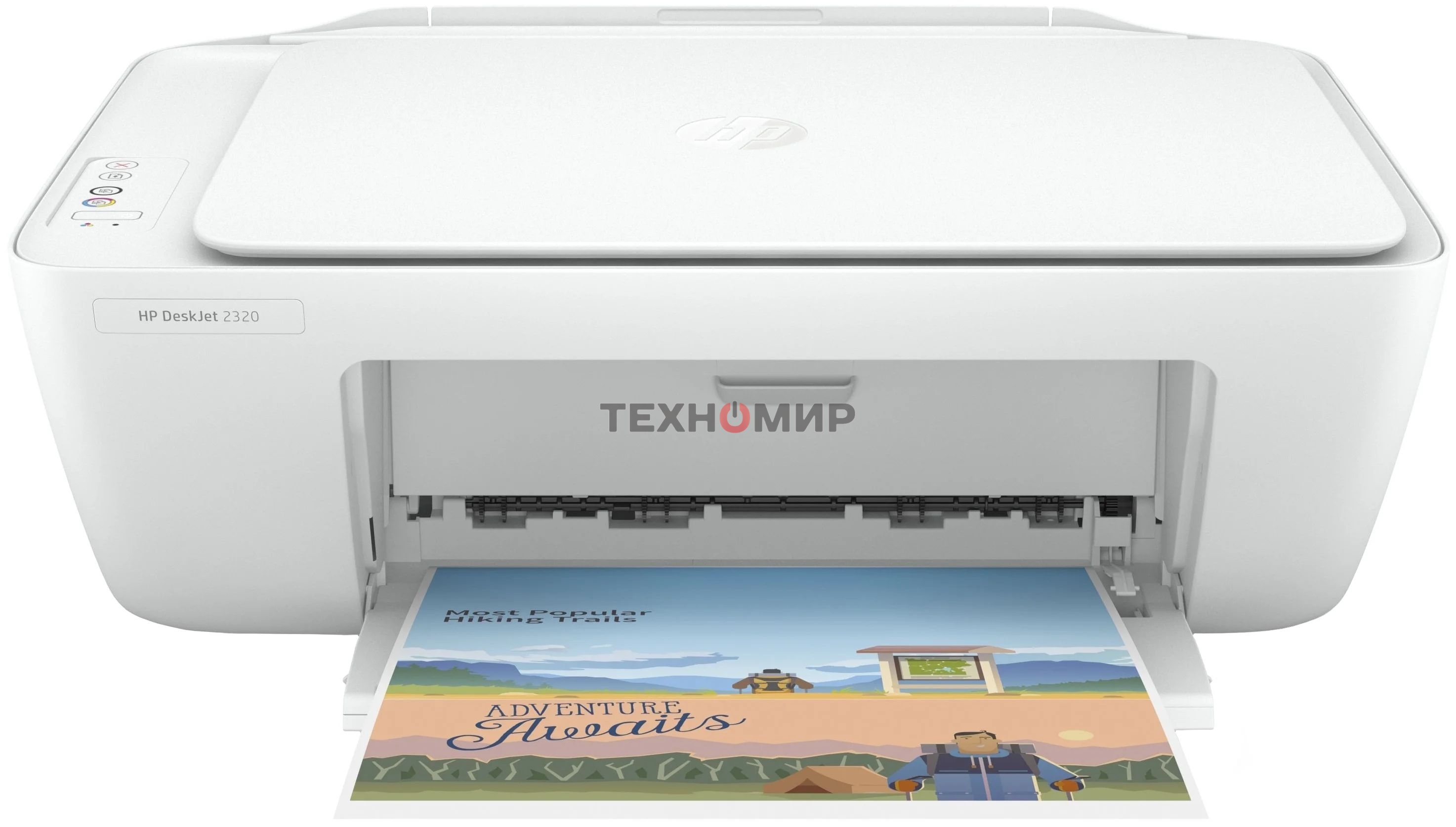 МФУ струйное HP DeskJet 2320 (7WN42B), A4, цветной, печ. до 7.5 стр/мин. (ч/б) до 5.5 стр/мин. (цвет), 1200 x 1200 dpi (ч/б) 4800 x 1200 dpi (цвет), USB