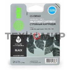 Картридж струйный Cactus CS-CH563 №122XL черный (18 мл.) для HP DeskJet 1050/2050/2050s