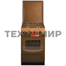 Плита газовая Gefest ПГ 3200-05 К19 коричневый, конфорок 4 шт, духовка 44 л, 50 см x 85 см x 57 см