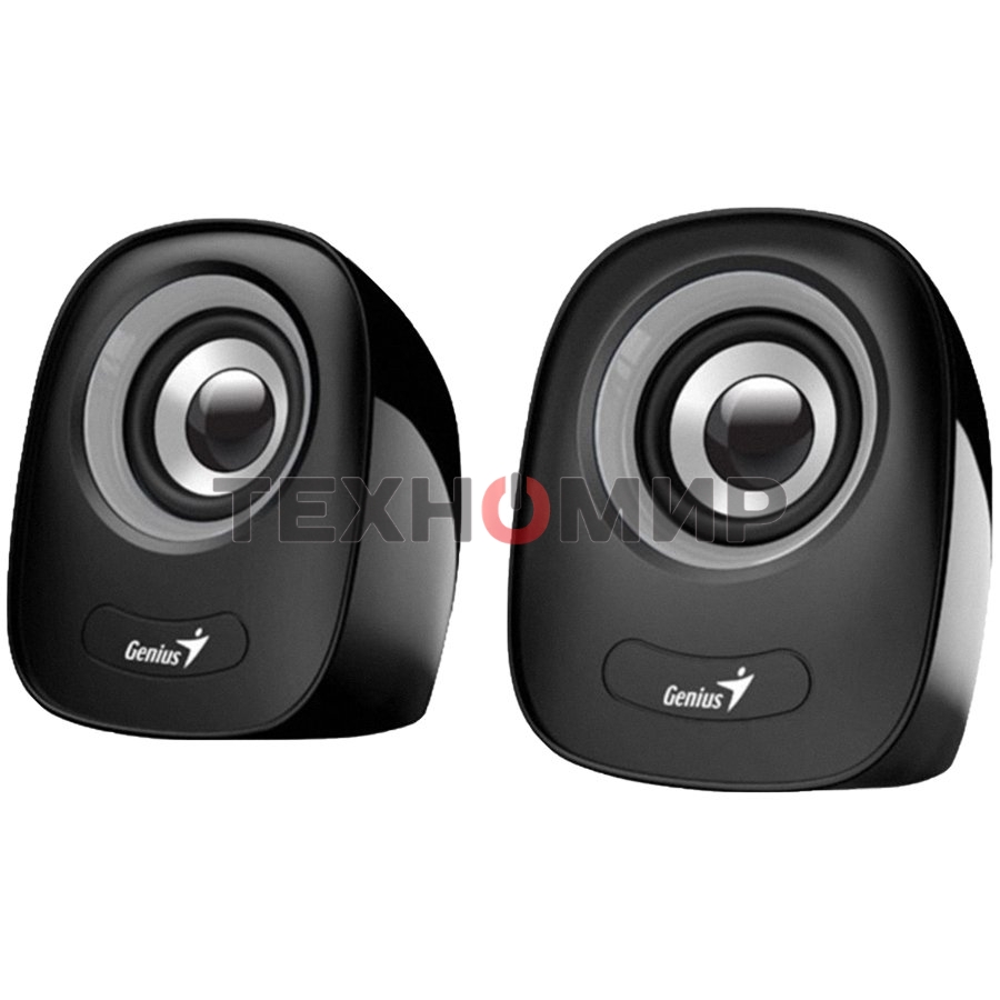 Акустическая система PC speakers Genius SP-Q160,GRAY,USB, 2.0, Power Output 6W, Sensitivity: 80 Db, 3.5 мм jack., серый