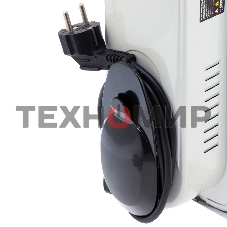 Обогреватель масляный MTX OCH-2000, белый, 2000 Вт, 20 м2, термостат