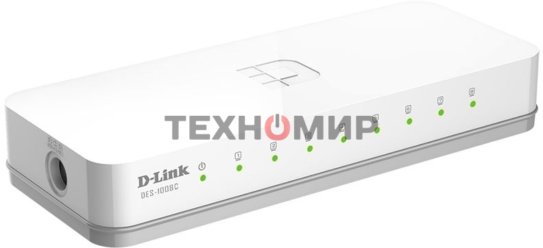 Коммутатор D-Link DES-1008C/B1A