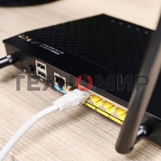 Пaтч-корд U/UTP Rexant, cat.5e, RJ45-RJ45, неэкранированный, PVC серый, 25м