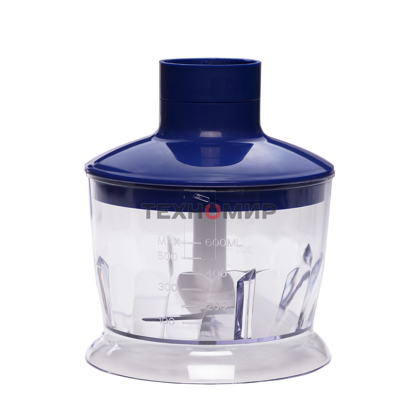 Блендер погружной Galaxy Line GL 2129, синий с серебристым, 900 Вт, 2 скорости и режим 