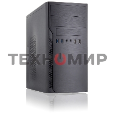 Компьютерный корпус с блоком питания 450Вт. Case Foxline mATX, 450W, 2xUSB 3.0, 2xUSB 2.0, powercord