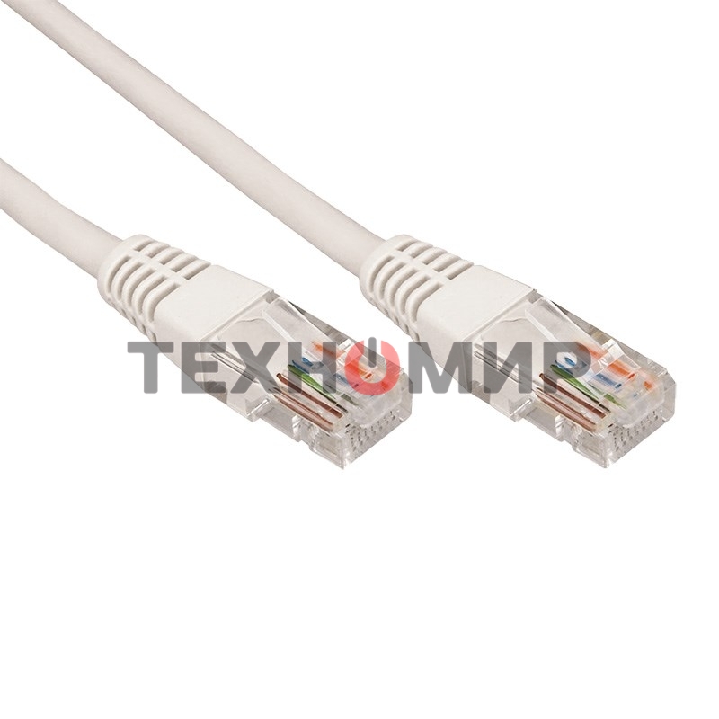 Пaтч-корд Rexant U/UTP, cat.5e, RJ45-RJ45, неэкранированный, PVC серый, 20м