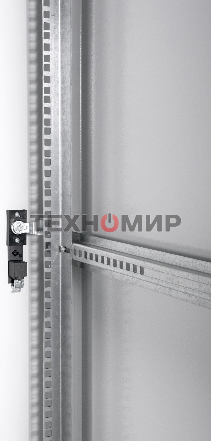 Шкаф телекоммуникационный напольный ЭКОНОМ 42U (600 × 600) дверь металл 2 шт.