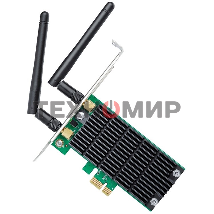Адаптер TP-Link ARCHER T4E AC1200 Двухдиапазонный Wi-Fi адаптер PCI Express