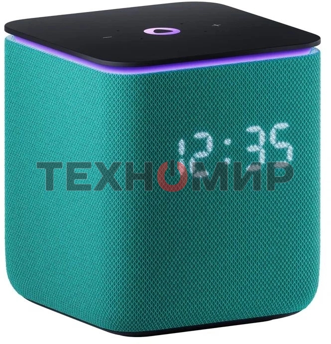 Умная колонка Яндекс Станция Миди, ZigBee, 24Вт, с голосовым ассистентом Алиса на YaGPT, изумрудный