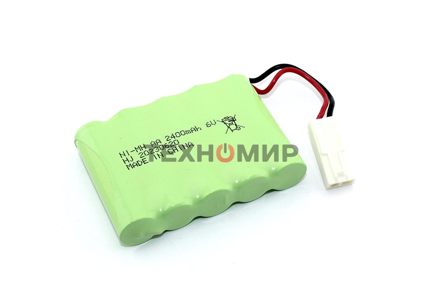 Аккумулятор Ni-Mh 6V 2400 mAh AA Flatpack разъем EL-2P