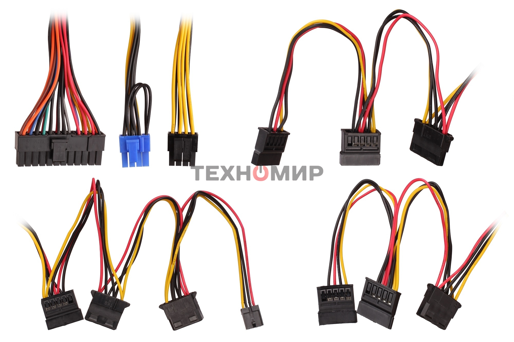 Блок питания ExeGate 500PPX (EX221641RUS), 500Вт, 120мм, черный