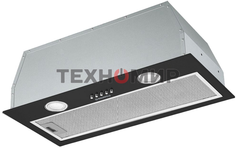 Вытяжка встраиваемая Maunfeld Thames 601M черный, 60 см, 520 куб. м/ч, 45 дБ