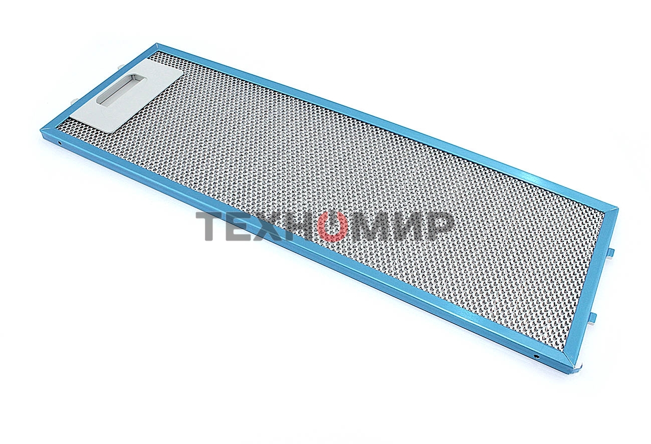 Фильтр алюминиевый рамочный для вытяжки 375х130х8