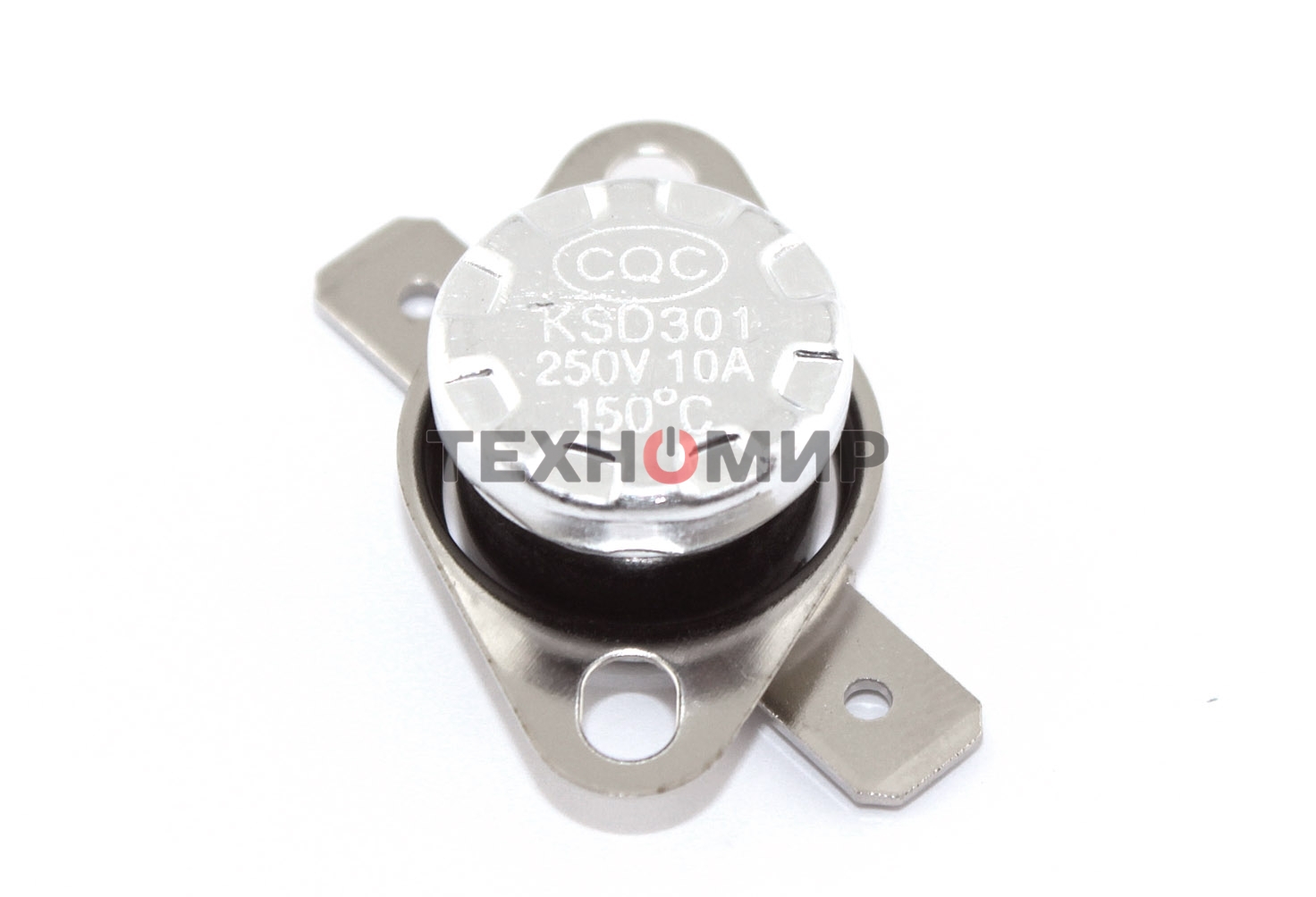 Термостат биметаллический KSD301 10А/150 С нормально разомкнутый