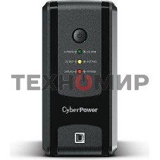 Источник бесперебойного питания CyberPower Line-Interactive UT650EIG, 650VA/360W USB/RJ11/45, (4 IEC С13)