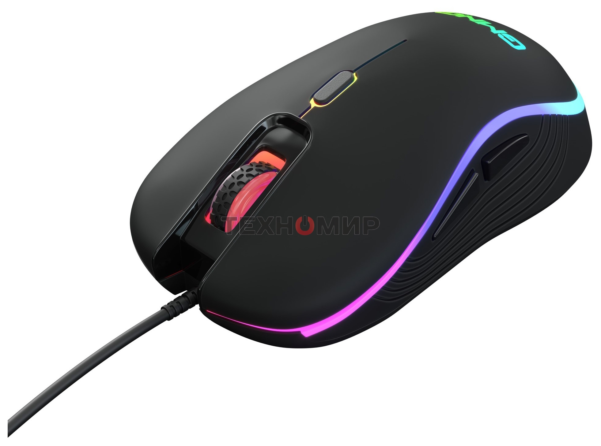 Мышь проводная Oklick GMNG 723GM черный, 3200 dpi, USB, кнопки - 6