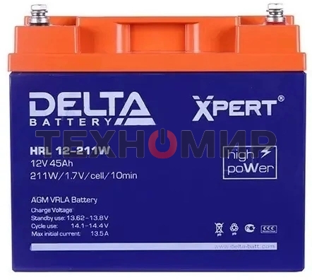 Батарея для ИБП Ippon 12-211 W Xpert Delta 12В 211А·ч