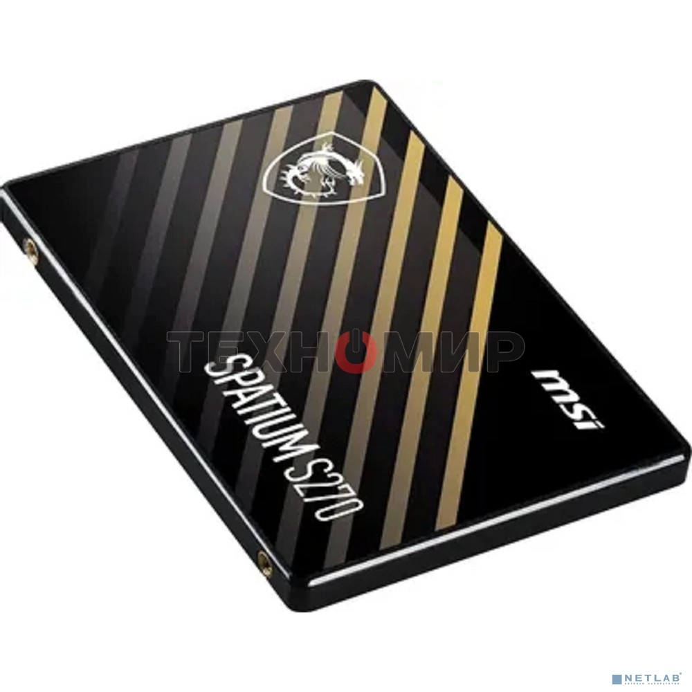 Накопитель SSD MSI SPATIUM S270, 960Gb, 2.5