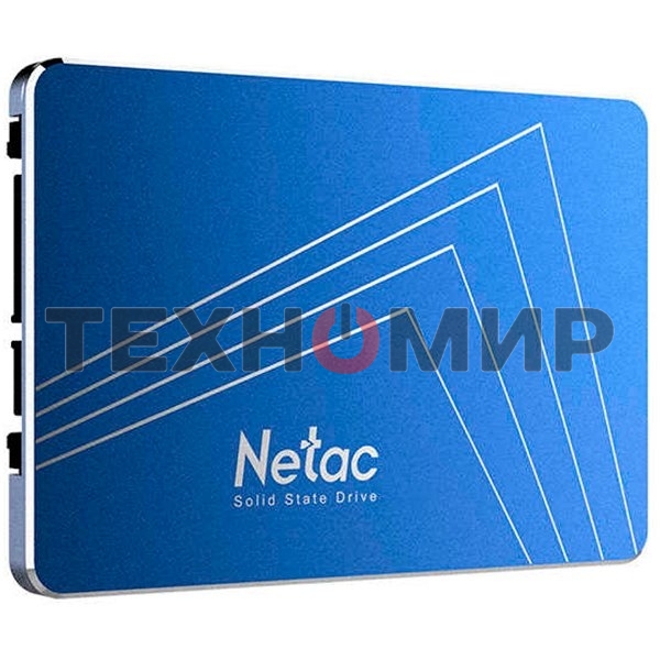 Накопитель SSD Netac N600S, 128Gb, SATA III, 2.5