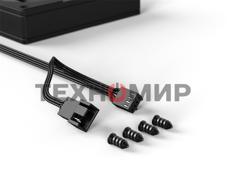 Вентилятор для корпуса ID-Cooling AF-125-K черный, 120 мм, 2000 об/мин, 29.85 дБ, 4 pin