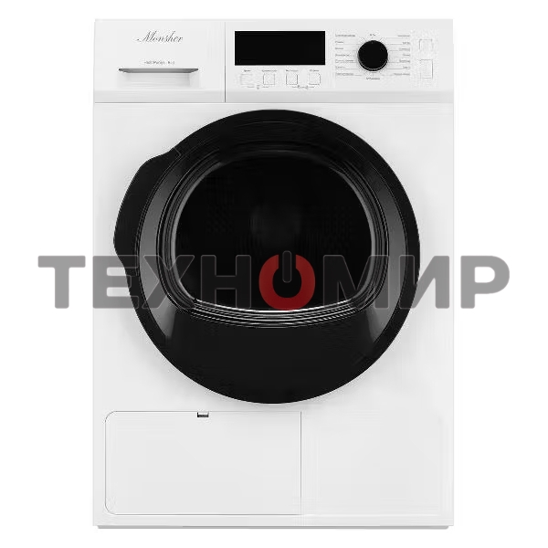 Сушильная машина MONSHER MDM 631 Blanc белый, 8 кг, сушка - тепловой насос, программ - 16, 59.5 x 84.5 x 62.5 см