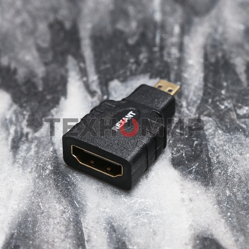 Переходник Rexant гн.HDMI - шт.Micro HDMI GOLD