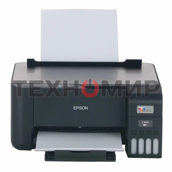 МФУ струйное Epson L3550 (C11CK59405), A4, цветной, печ. до 15 стр/мин. (ч/б) до 8 стр/мин. (цвет), скан. до 11 стр/мин. (ч/б) 28 стр/мин. (цвет), 4800 x 1200 dpi (печать) 1200x2400dpi (скан.), USB, Wi-Fi, Air Print