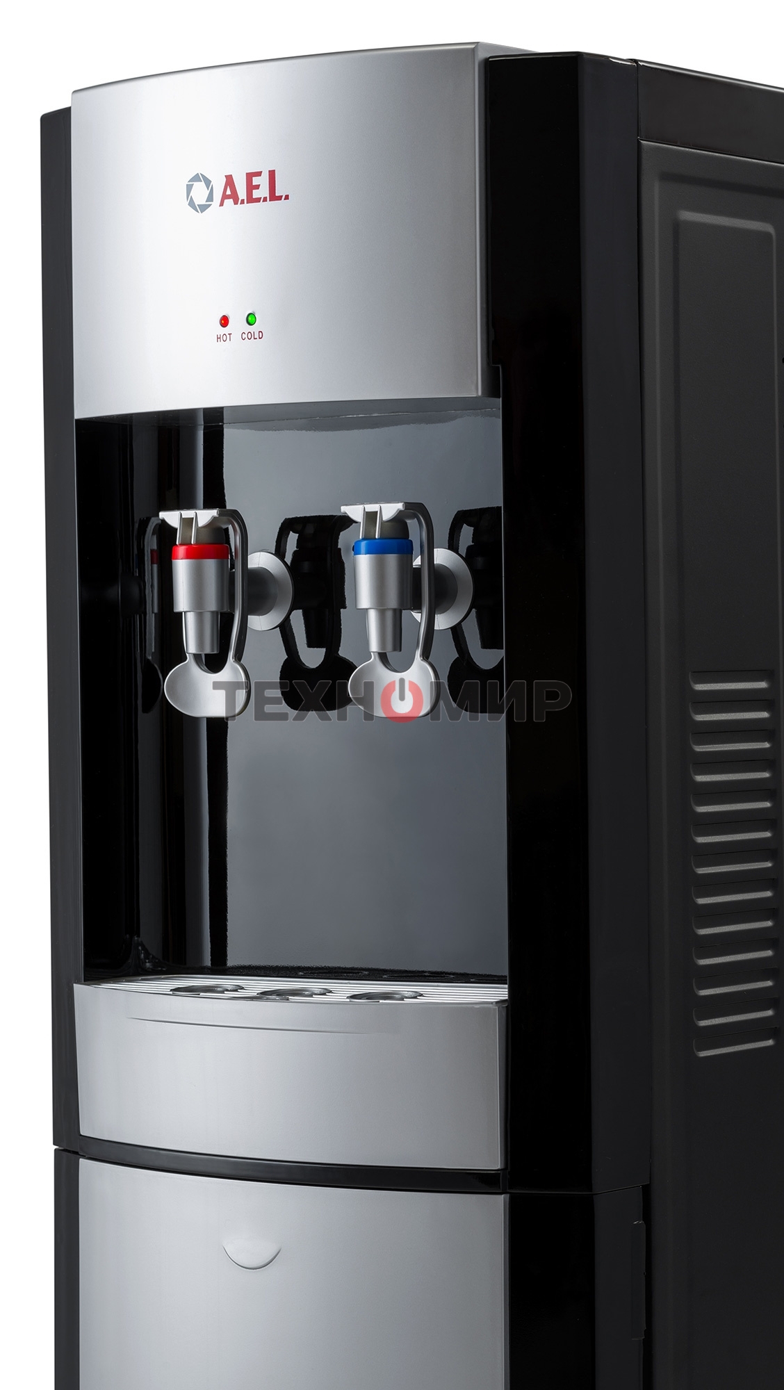 Кулер AEL LD-AEL-28 напольный электронный черный/серебристый