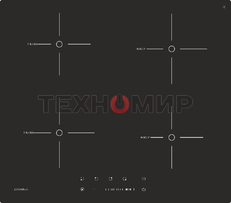 Индукционная варочная панель Darina PL EI313 B, черный