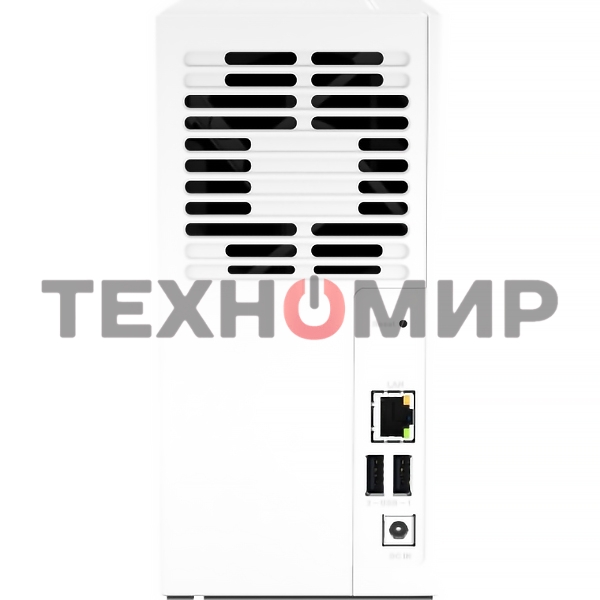 Сетевое хранилище SMB QNAP TS-233 NAS 2 HDD trays. ARM 4-core Cortex-A55 2.0GHz, ram 2 Gb (max), 1x1GbE, 2xUSB 2.0 port,1xUSB 3.2 Gen 1