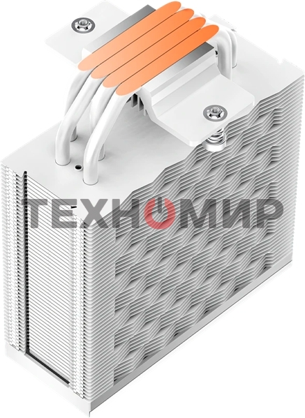 Кулер для процессора PCCooler RZ400 V2 WH белый 120мм алюминий+медь 2000rpm 32db 4-pin 230W 155мм