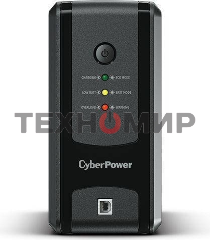 Источник бесперебойного питания CyberPower Line-Interactive UT850EG, 850VA/425W, USB/RJ11/45, (3 EURO)
