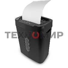 Шредер ГЕЛЕОС УМ22-4 DIN P-4 (4 ур-нь секр.), фрагмент 4х35мм, 14 лист (70г/м2), CD/пл.карты/скрепки/скобы, 22 литра