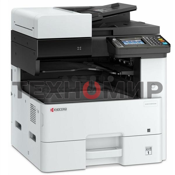 МФУ лазерное Kyocera Ecosys M8130cidn (1102P33NL0), А3, цветной, печ. до 30 стр/мин. (А4) до 15 стр/мин. (А3), скан. до50 стр/мин., 1200 x 1200 dpi (печать) 600x600dpi (скан.), USB, RJ-45, NFC, Air Print, Mopria