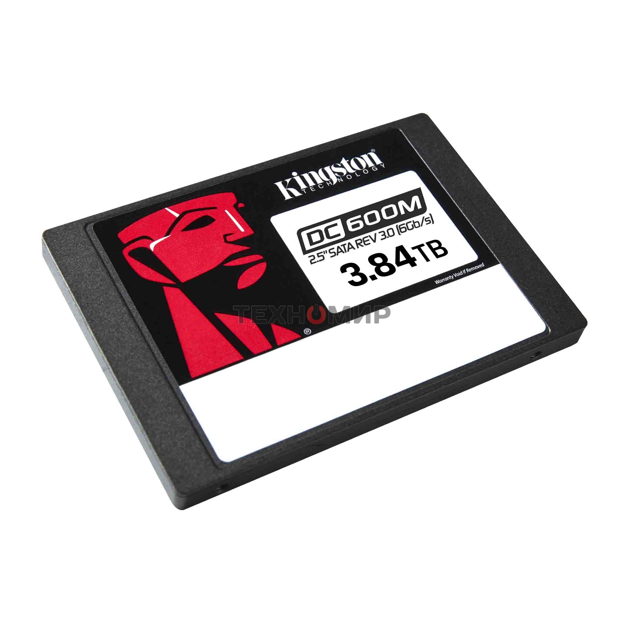 Накопитель SSD Kingston SSD DC600M, 3840Gb, SATA III, 2.5