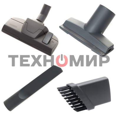 Пылесос Thomas DryBOX черный/синий, 300/1700Вт, уборка сухая, пылесборник контейнер 2.1 л