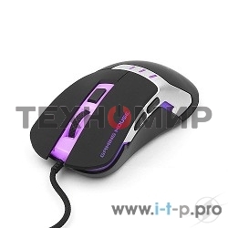 Мышь проводная Gembird MG-520 черный, 3200 dpi, USB, кнопки - 6