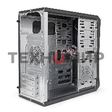 Компьютерный корпус ExeGate EX284032RUS Minitower BA-203U Black, mATX, (без БП), 2хUSB+1хUSB 3.0, Audio